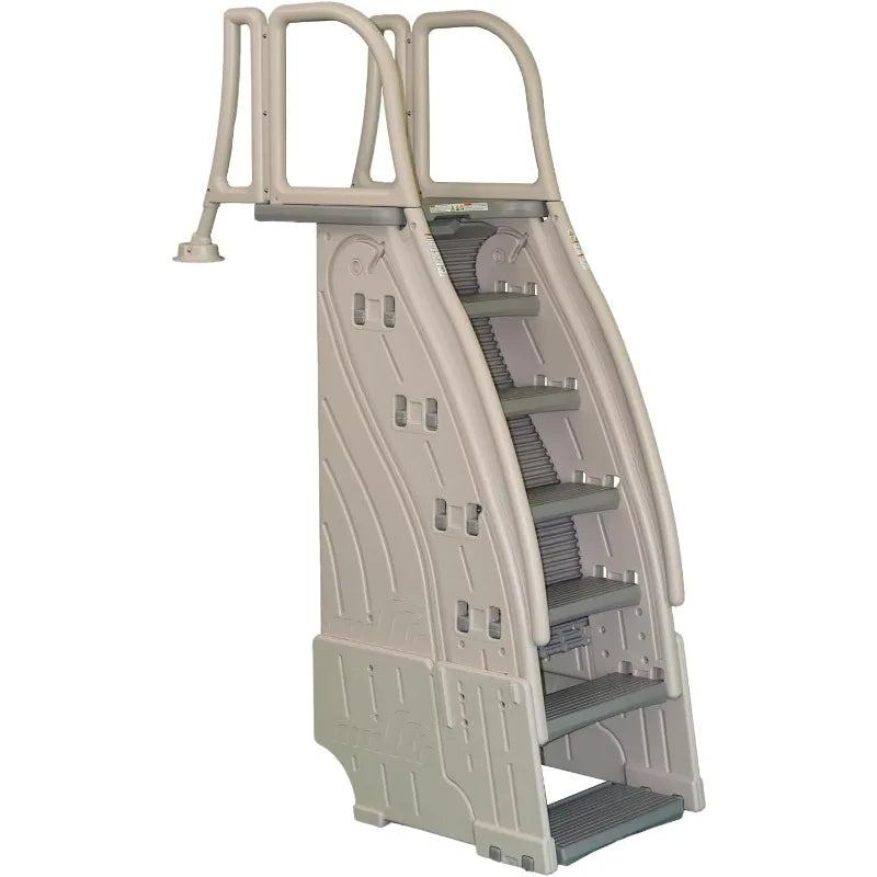 Roll-2-Guard Modular & Adaptable Above Pool Ground Entry System (Drop in Step)