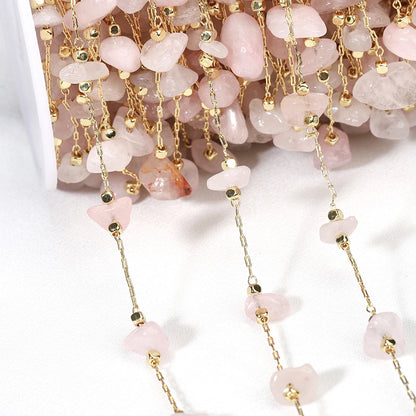 1Meter Crystal Irregular Stone Chains