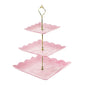 3 Tier Pastry Cupcake Fruit Plate Serving Dessert Holder