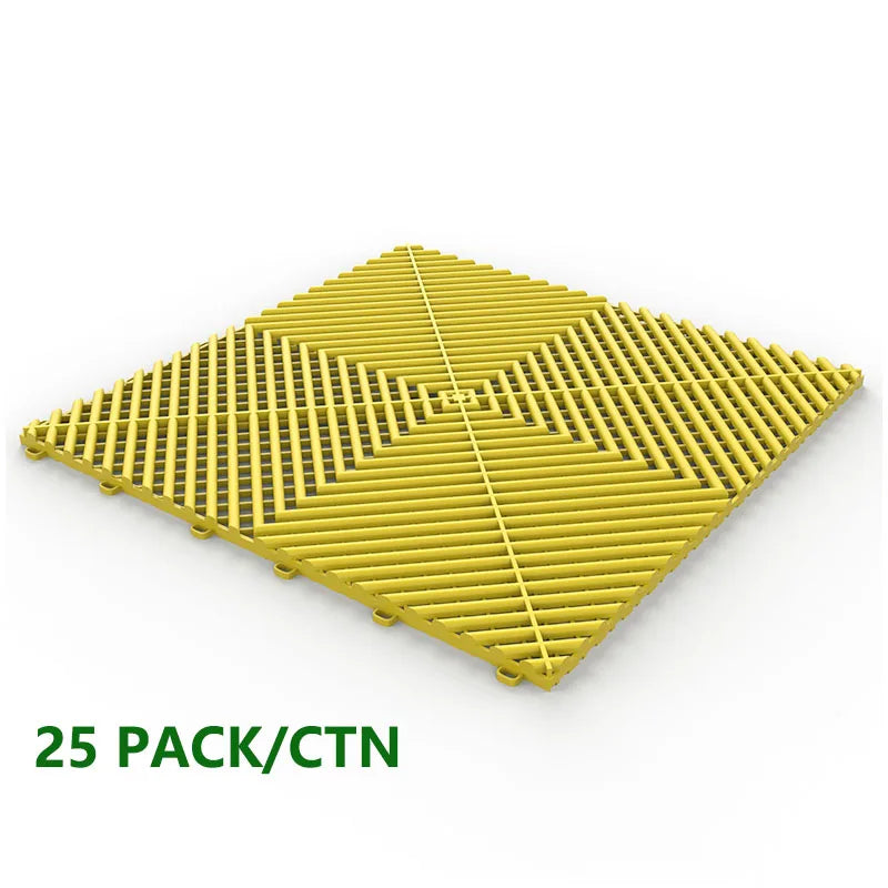 25PCS 1.8cm Thickness Garage Floor Mats