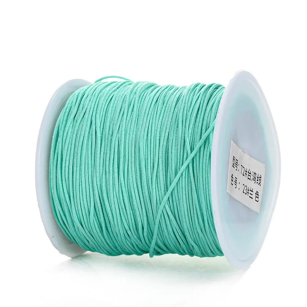 100m/Roll 0.8mm 28 Colors Nylon Thread Cord String