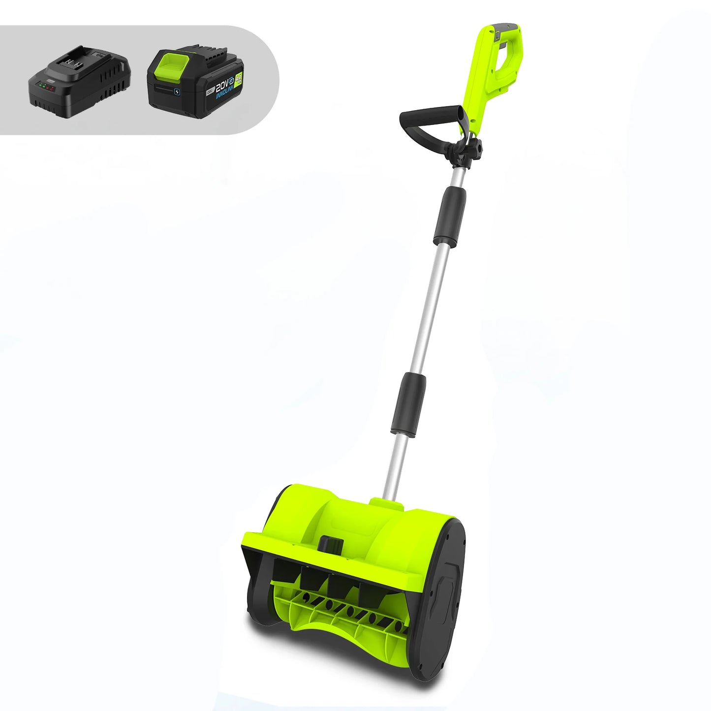 42V 20" Cordless Snow Blower – 850 Lbs/Min, Dual 4.0Ah Batteries & Charger Included