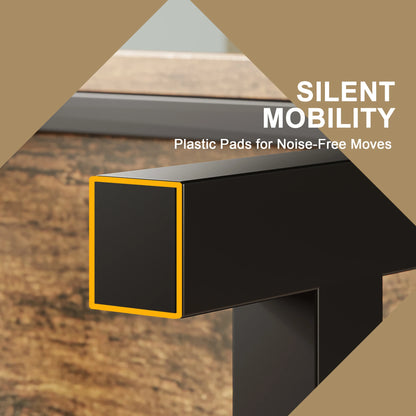 Toddler Kitchen Step Stool, Adjustable Height with Safety Rail