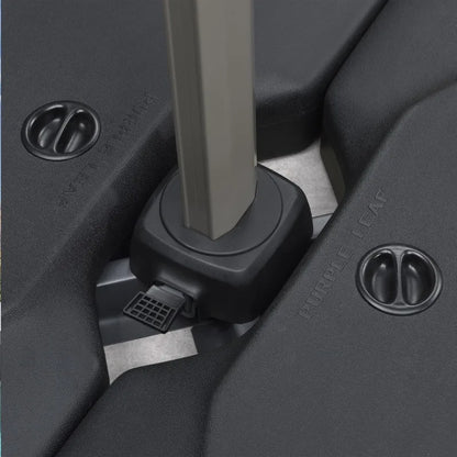 Weighted Base Water & Sand Filled, Patio Umbrella Base Stand, 40.6'' X 39.4'