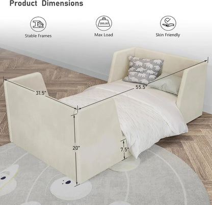 Toddler Bed with Guard Rails