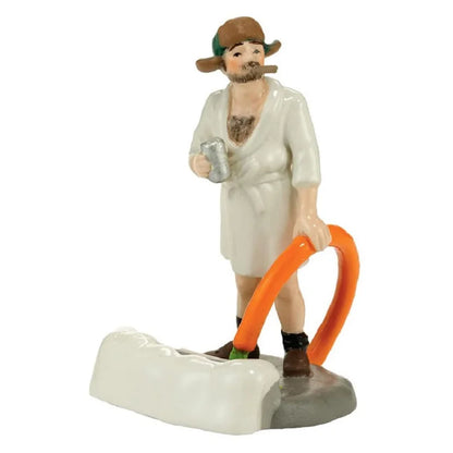 Christmas Ornaments Old Man, Car, House