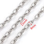 1 meter Stainless Steel Big Chains Handmade Thick Big Chain