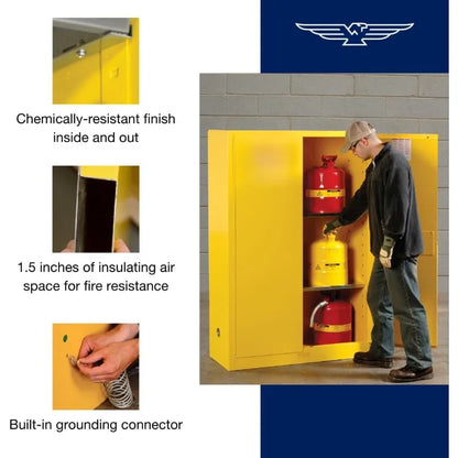 110 Gallon F﻿lammable Liquid Storage Cabinet