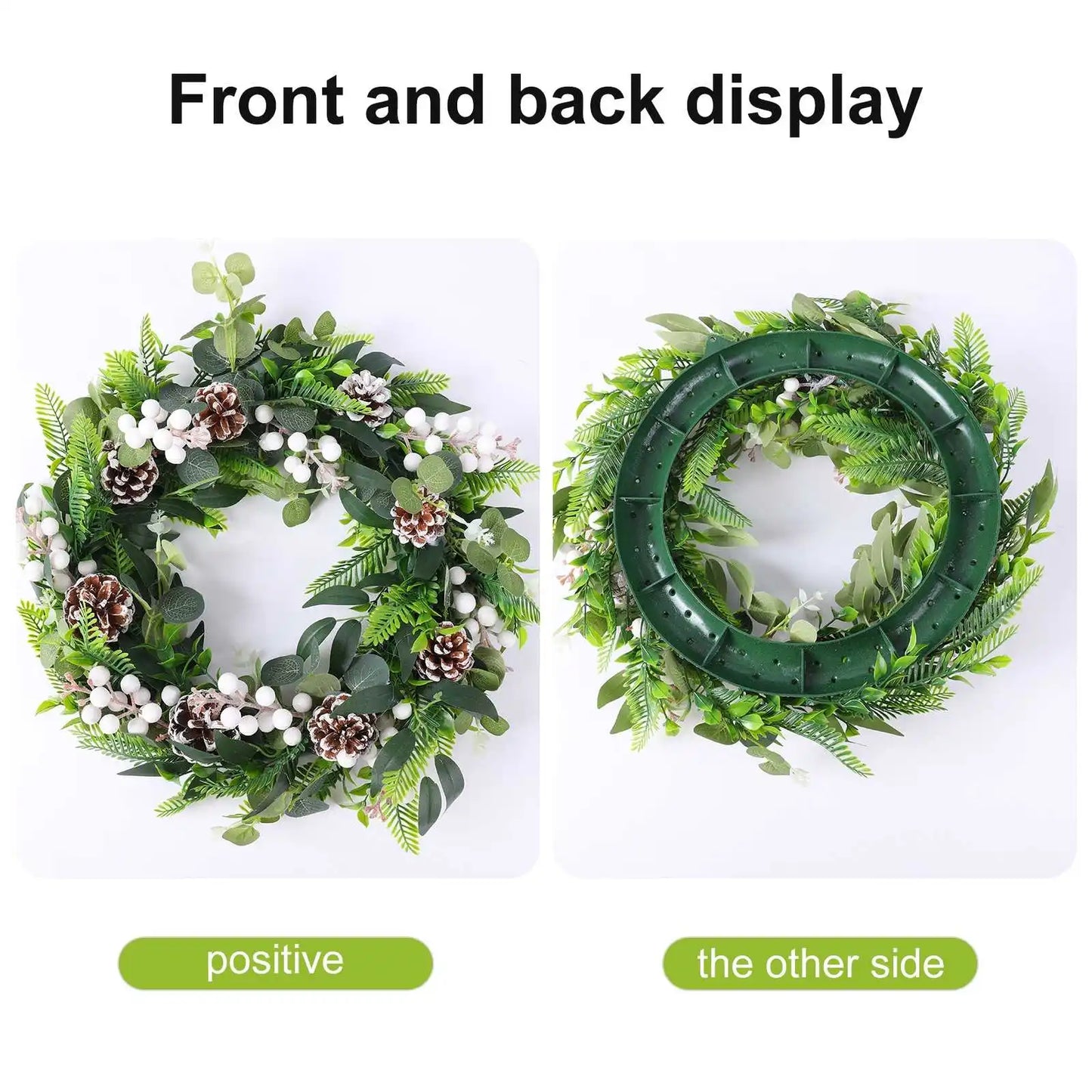 Artificial Eucalyptus Wreath