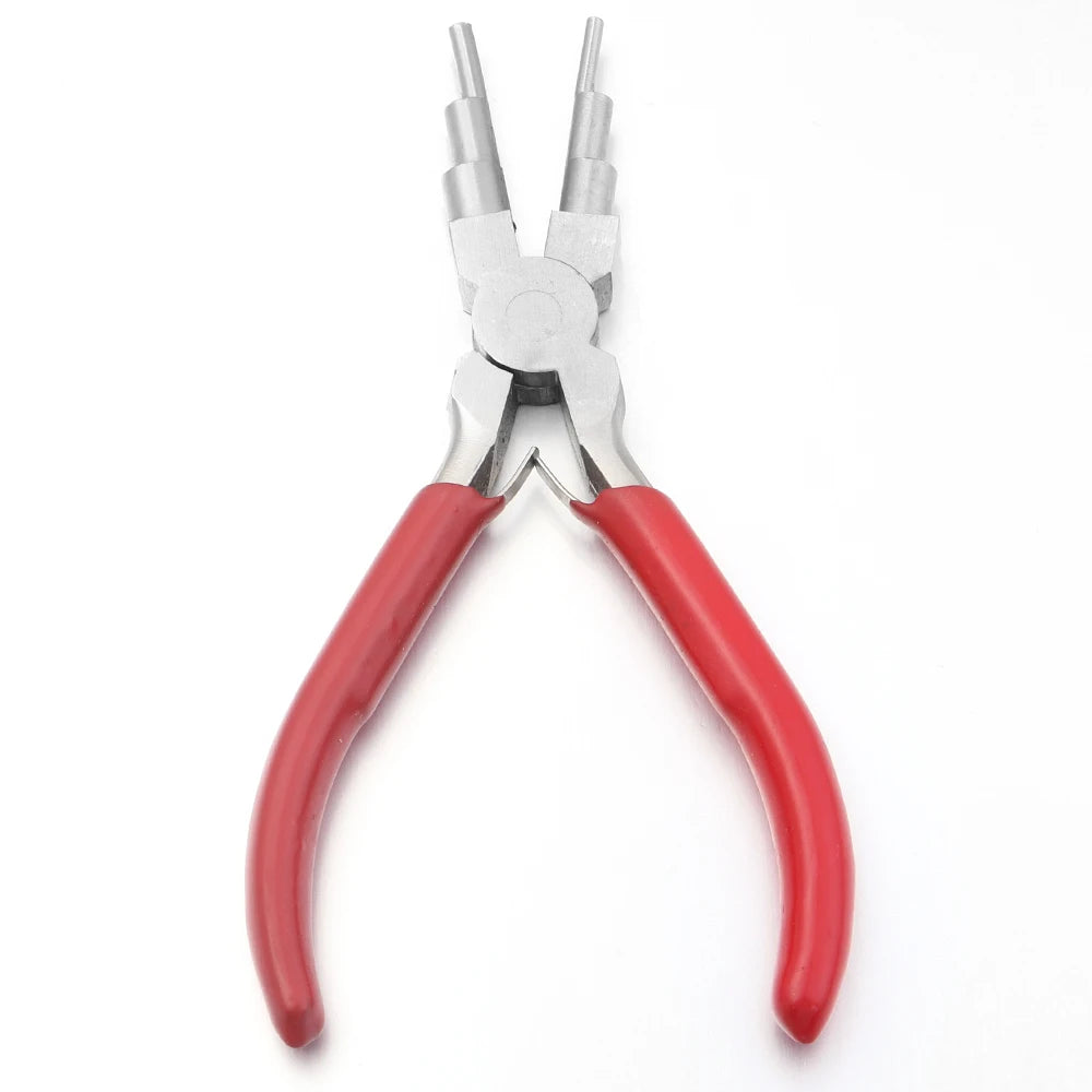 1Pc Jewelry Pliers Carbon Steel Round Nose Needle Nose Pliers