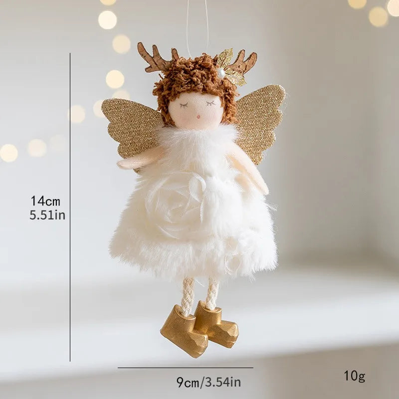 Cute pink mesh skirt golden crown ballet mouse pendant