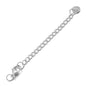 10pcs Stainless Steel Extension Chains Lobster Clasps Connectors