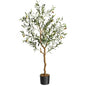 1Pc/2Pcs Artificial Olive Tree 4ft / 5ft / 6ft,