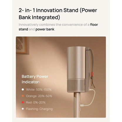 NEW Outdoor Projector with PowerBase Stand, 2.5hrs Battery with Licensed Netflix-Popular