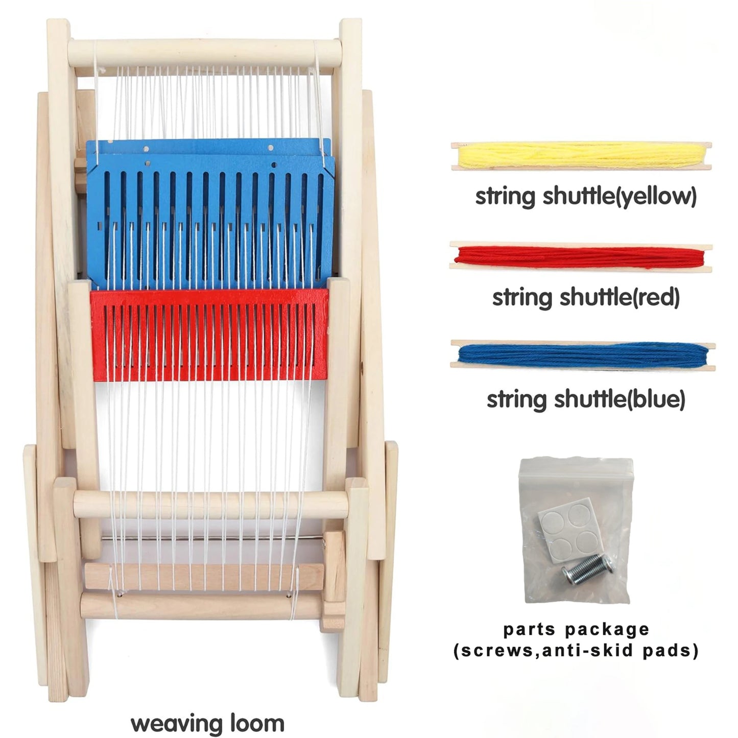 Wooden Multi-Craft Weaving Loom,