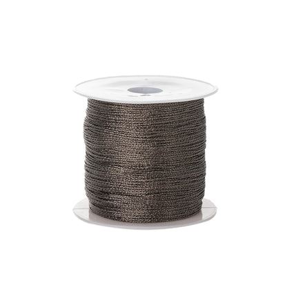 0.4mm 50m Nylon Gold Silver Thread Jewelry Cord Wire