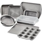 Nonstick Bakeware Set with Bread Pan, Cookie Sheet, Baking Pan, Baking Sheet, Cake Pan
