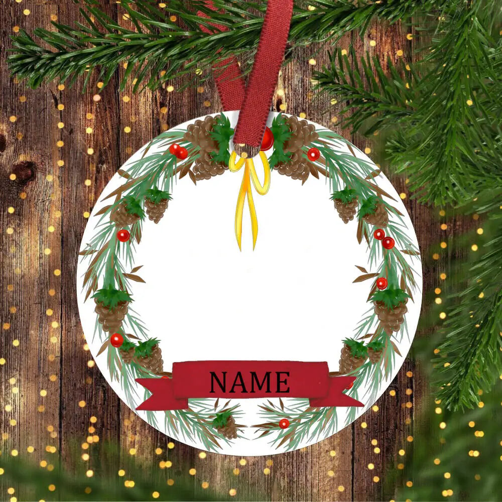 Personalized Pet Ornament Custom Dog, Cat and Dog Christmas Photo Ornament Cat Portrait Name Gift