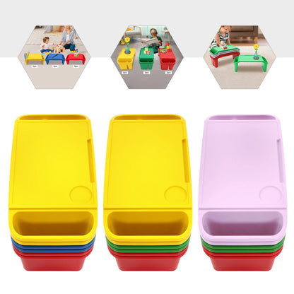 Kids Lap Desk Tray Set of 6