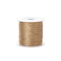 0.4mm 50m Nylon Gold Silver Thread Jewelry Cord Wire
