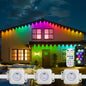 300FT 180LED Permanent Eaves LED Lights Outdoor Waterproof String Lights