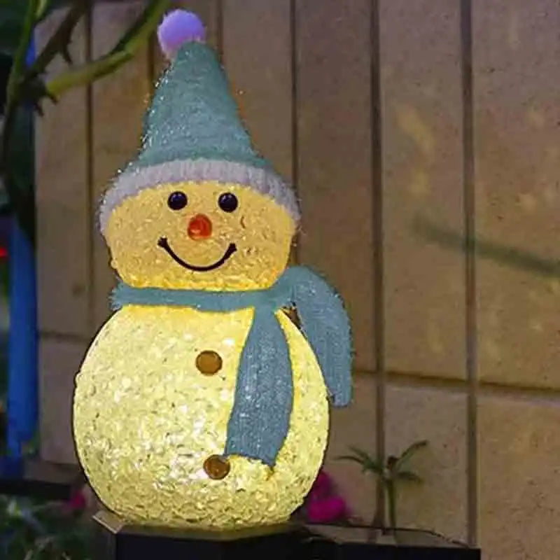 Christmas Decorations Light Solar Light Snowman Christmas Outdoor