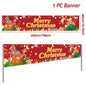 Christmas Outdoor Banner Merry Christmas Decorations