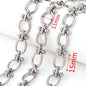 1 meter Stainless Steel Big Chains Handmade Thick Big Chain