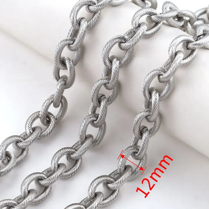 1 meter Stainless Steel Big Chains Handmade Thick Big Chain