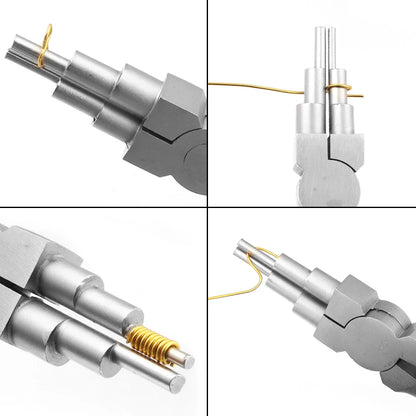 1Pc Jewelry Pliers Carbon Steel Round Nose Needle Nose Pliers