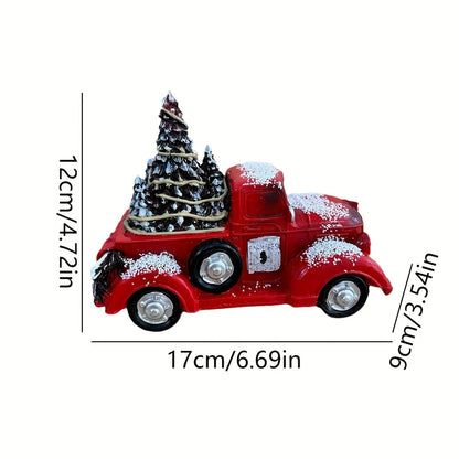 Christmas Karting car desktop red pull Christmas tree