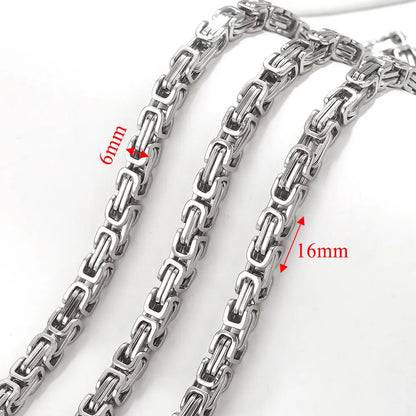 1 meter Stainless Steel Big Chains Handmade Thick Big Chain