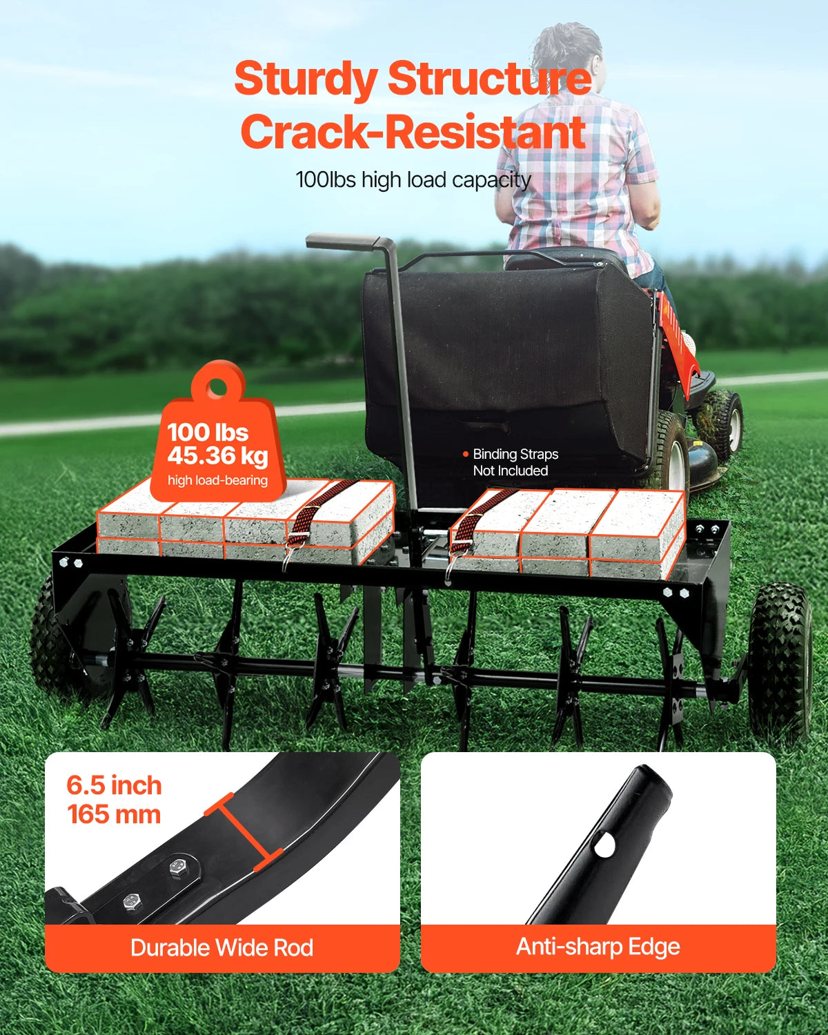 Tow Behind Plug Lawn Aerator