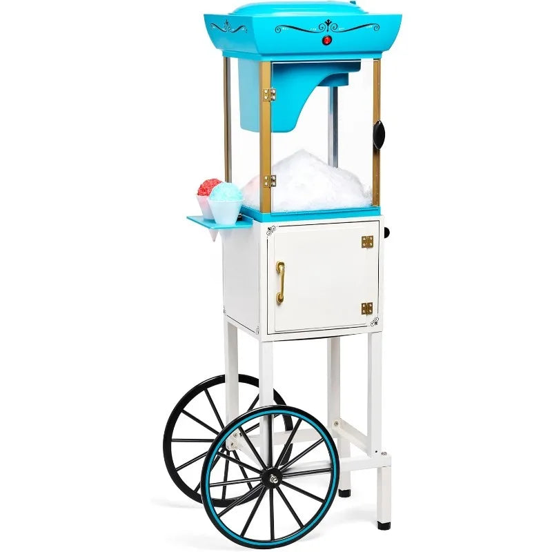 Snow Cone Shaved Ice Machine Makes 48 Icy Treats