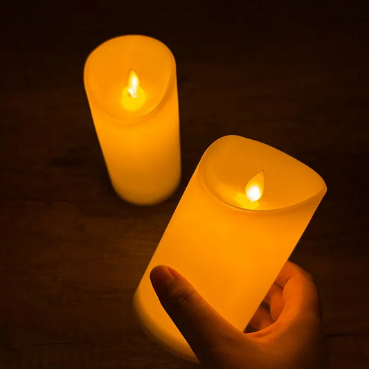 Flameless LED Candle, Warm Glow Electric Candles