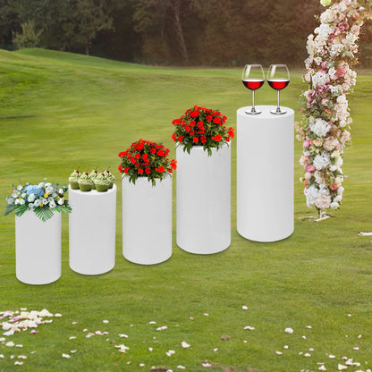 5Pcs Cylindrical Dessert Display Stands