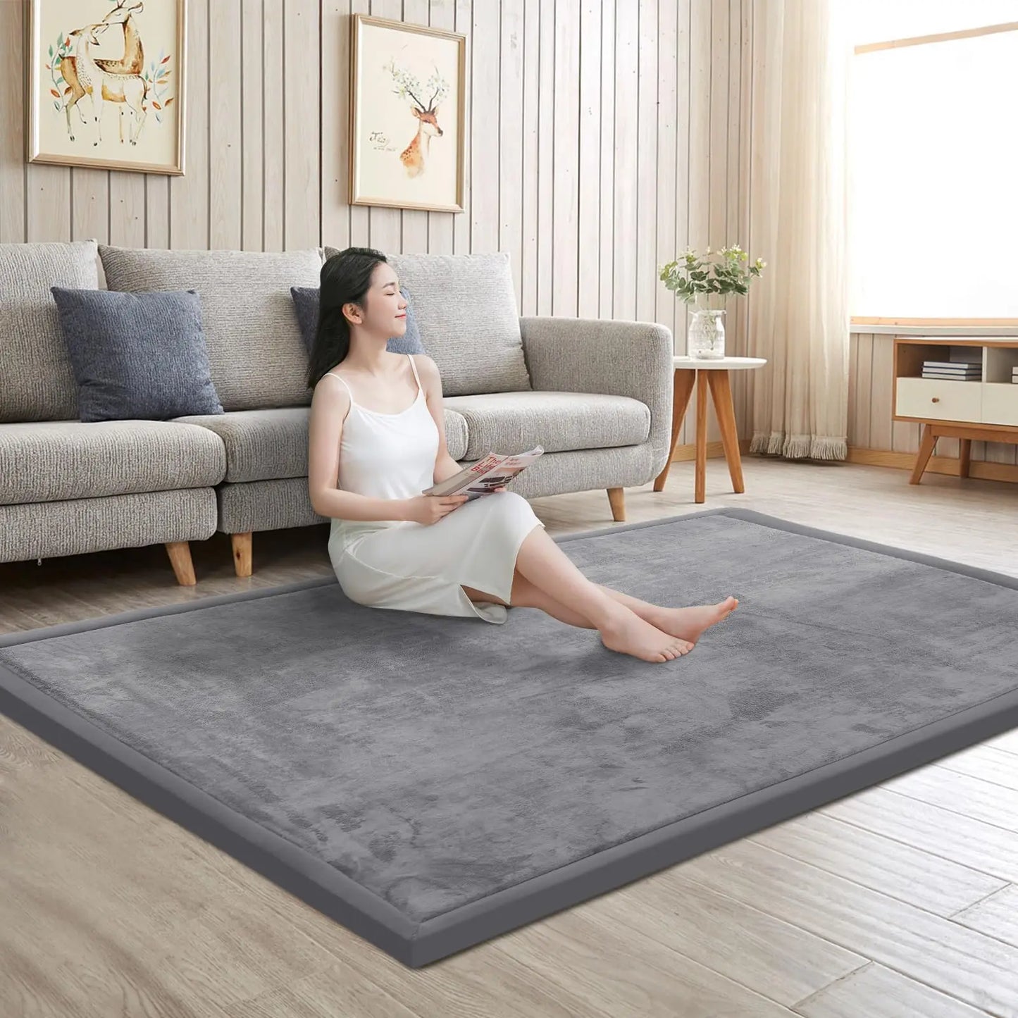 3cm Thick Foam backed Carpet Mat