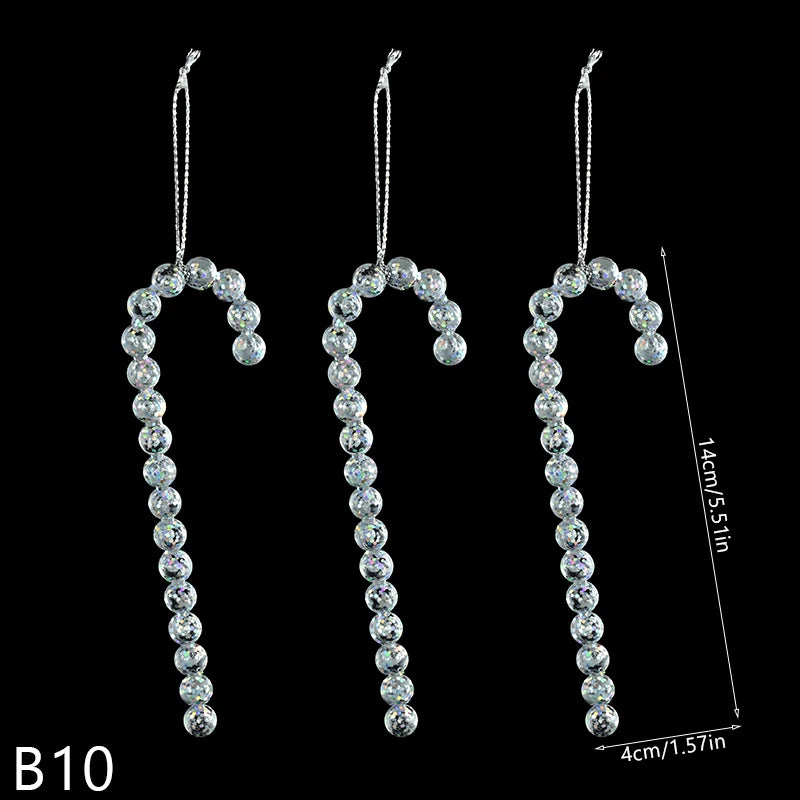 Christmas Crystal Ornaments Snowflake