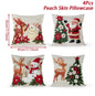 4pcs Merry Christmas Cushion Cover