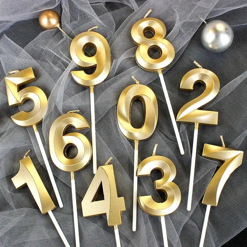 0-9 Digital Candle Number Birthday Candle