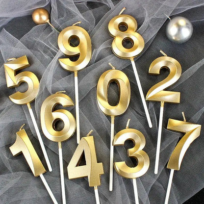 0-9 Digital Candle Number Birthday Candle