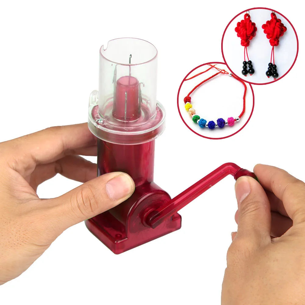 DIY Knitting Machine Hand Weave Crocheting Tools