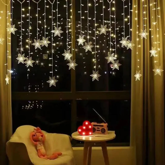 Christmas Snowflakes String Lights