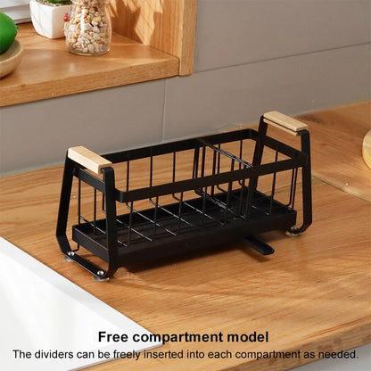 Sink Caddy Organizer & High Brush Holder