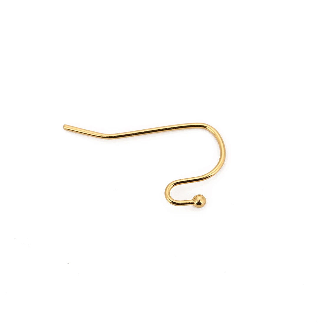 50pcs/lot Stainless Steel Earring Wire Hooks Hypoallergenic