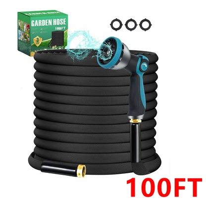Non-Expandable Garden Water Hose 50/100ft Kink Free