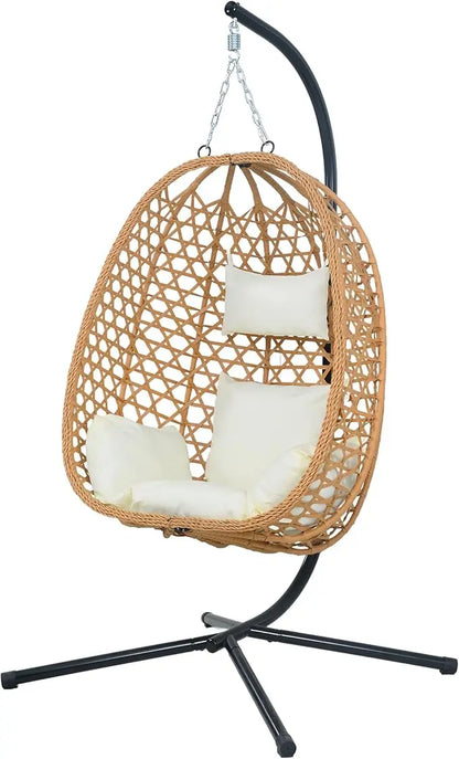 Hanging Egg Chair with Cushions