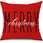 45cm Merry Christmas Cushion Cover Pillowcase