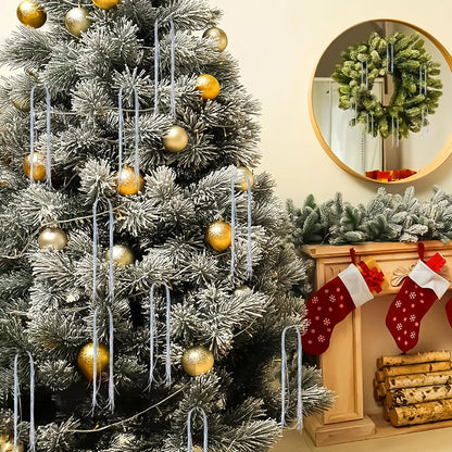 3000 Strands Icicles Iridescent Tinsel Foil Fringe Garland