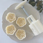 4Pcs/Set Rose Shape Mold